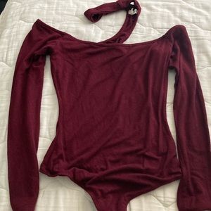 Off the shoulder bodysuit